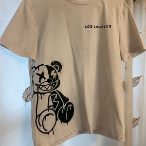 Los Angeles Graphic Tee - White & Black